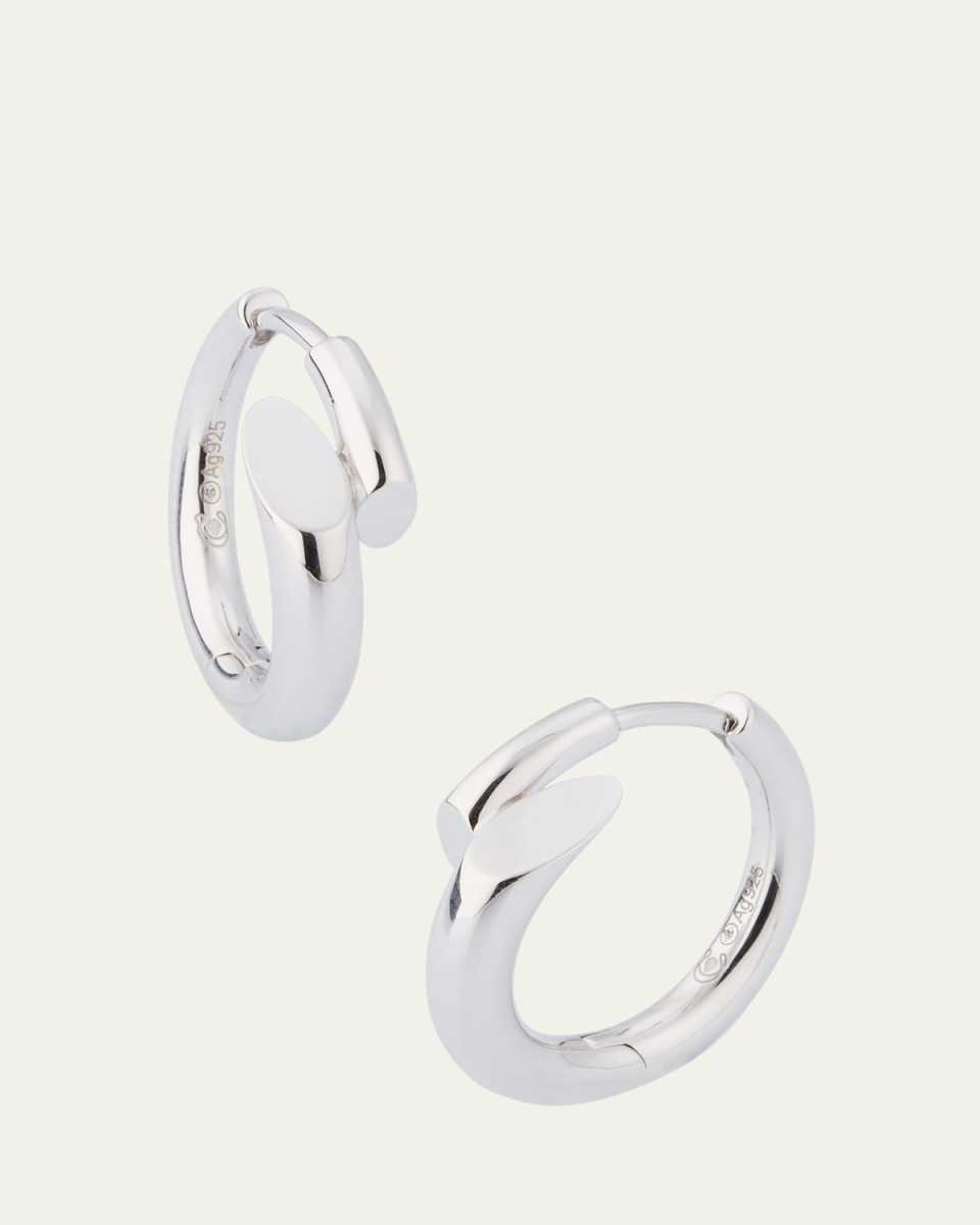Creoles Biseau Hoop Earrings